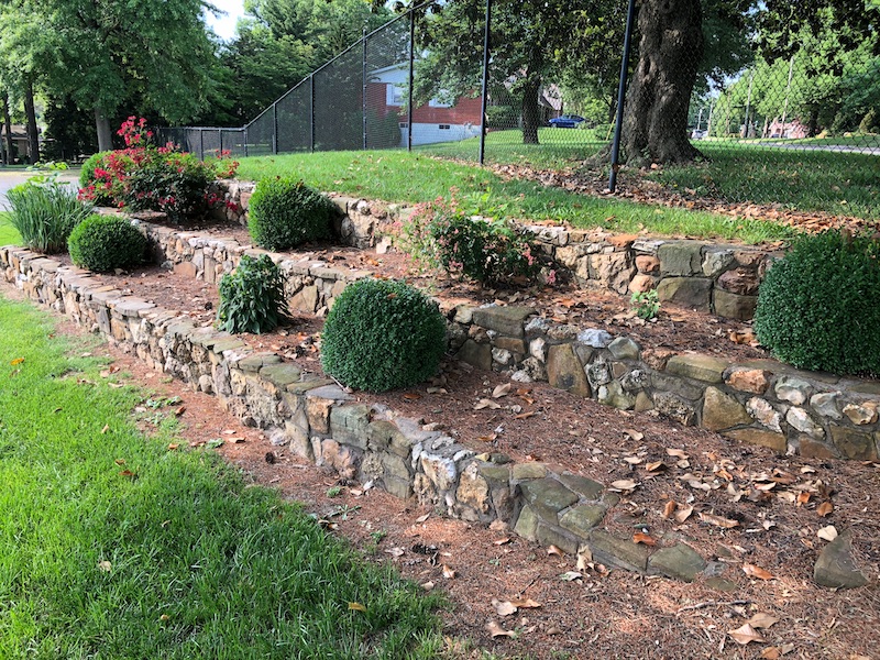  Rock Wall Garden - Present Day 