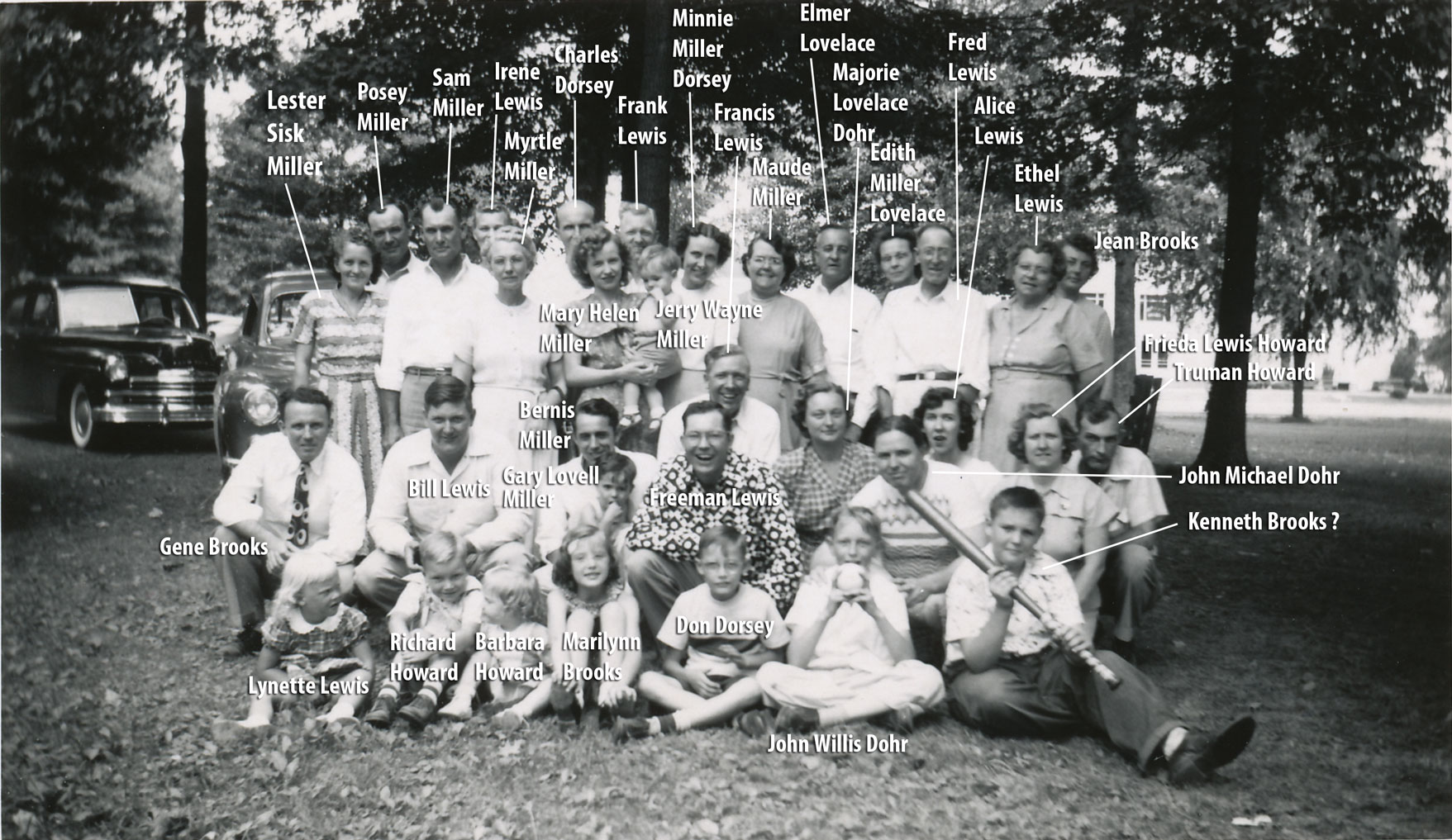  1950 Miller Reunion - Cape Girardeau 