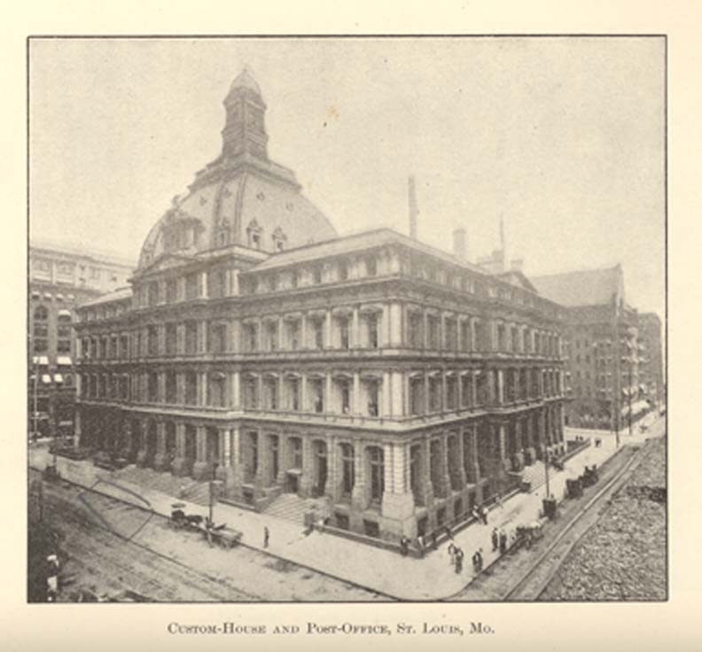  Post Office and Custom House - downtown St. Louis 