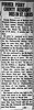 George Birkner Obit - Perry County Advocate (Pinckneyville, IL) 14 Mar 1930 pg 1 col 3