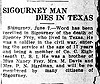 Spencer Frey - from Sigourney, IA - Otumwa Tri-Weekley Courier 8 June 1912 Sat pg 8 col 7