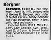 Bergner, Elsie nee Heseman Obit STL Post Dispatch 18 Apr 1977 pg 16 Bergner, Elsie nee Heseman Obit STL Post Dispatch 18 Apr 1977 pg 16