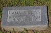 Emma A Weiss (1895-1952) gravemarker Emma A Weiss (1895-1952) gravemarker