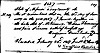 Hiram Fleming to Jane Stevenson Marriage License Perry County, MO 10 Feb 1837