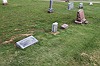 Graves of Jerome Lewis Family L to R: Alta, Hazel, Orpha, Jerome and Zilla, Wana Graves of Jerome Lewis Family L to R: Alta, Hazel, Orpha, Jerome and Zilla, Wana