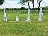 Group (L-R) son Robert D, son Thomas M, mother Eveline Haile, father Thomas Hale Woodfin, son Nicolas B (leaning against Thomas's grave marker) Group (L-R) son Robert D, son Thomas M, mother Eveline Haile, father Thomas Hale Woodfin, son Nicolas B (leaning against Thomas's grave marker)