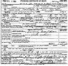 James Wesley Stevenson Death Certificate