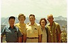 L to R: brother Ralph White, Ginny and her husband  Joe White, Waite and her husband Johnson E. White