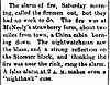 McNeely strawberry farm fire - The Pajorian 5 Jun 1884. pg 3 col 4