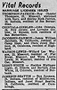 Wana Lewis & Willard Watson Marriage License - The San Bernadino County Sun 21 Dec 1943 pg 13 col 1