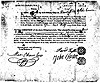 David Foster to Mary Cowan Marriage License 1773 David Foster to Mary Cowan Marriage License 1773