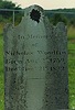 Gravestone of Nicolas Woodfin