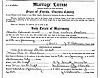 Ora Lovelace to Charles West Marriage License 8 Jan 1943