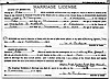John R Thompson to Julia A Hettich Marriage License