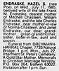 Sarah Endraske nee Poe Obit - STL Post-Dispatch 21 Jul 1985 pg 41 Sarah Endraske nee Poe Obit - STL Post-Dispatch 21 Jul 1985 pg 41