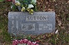 Delbert and Iva (nee Lewis) Sutton grave marker