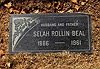 Beal, Selah Rollin gravemarker
