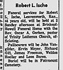 Ische, Robert - Obit 2 - SE Missourian 28 Jun 1969 pg 10