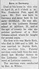 William Frederick Pott Obit - The Cape County Herald 28 Apr 1911 Pg 1 col 2