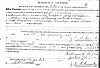 Emma Ackenhausen to Henry Bartels Marriage License 31 Jan 1903