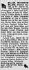 Woodrow Wilson Miller Obit STL Post Dispatch 29 Mar 1999 pg 17
