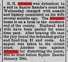 R H Abrams charge with assault and battery on wife Iron County Register 29 Dec 191 Page 5