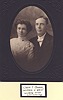 WEST, William Henry (1863-1923, BOWERS Claire I (1867) wedding photo.