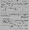 Herman Heberer to Anna Giesler Marriage License 4 Aug 1910