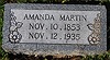 Amanda Martin (nee Pointer) Gtavestone