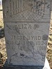 Eliza Jane Lewis Byrd tombstone 1