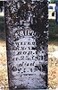 Marillus Hale McNeely original gravestone by Rob Lewis