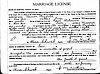 Vernon Rayfield & Opal Robinson Marriage License Vernon Rayfield & Opal Robinson Marriage License