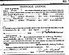 Lowell Ketcherside to Ada Mauk Marriage License