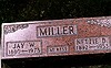 Jay W and Nettie gravestone