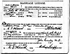 Marriage License - John Robinson & Katie Lewis