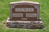 Andy and Sarah Lewis gravestone