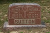 Nora Evaline Lewis Sutton gravemarker
