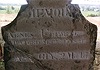 Fleming Cemetery Agnes Kennedy Fleming grave stone CU