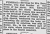 Dora Kessler obit 8-7-28 SE Missourian. Died Sun 8-5-28