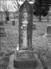 John Robinson Henderson gravestone