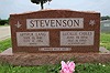 Lang and Lucille Chiles Stevenson gravestone Lang and Lucille Chiles Stevenson gravestone