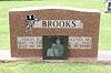 Louis and Eugenia Brooks grave marker