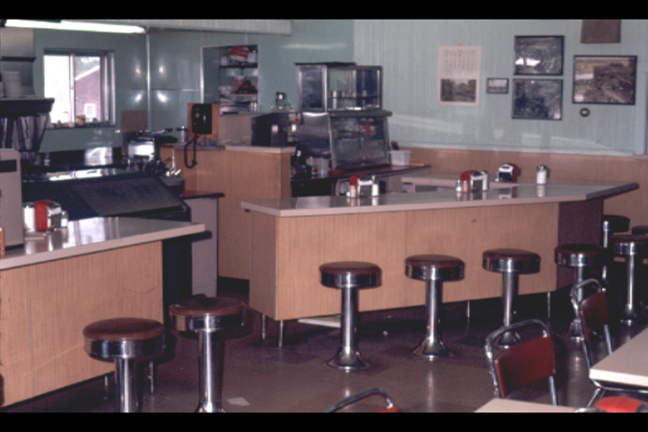 Interior of restaurant 